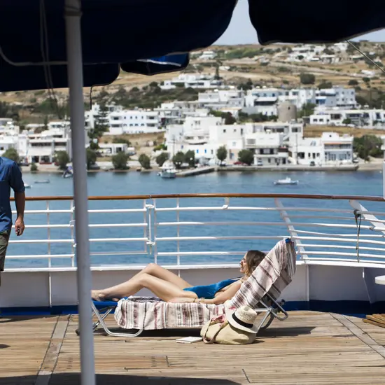 Sunbathing On Board