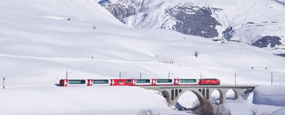 train in Switzerland