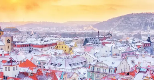 prague in winter