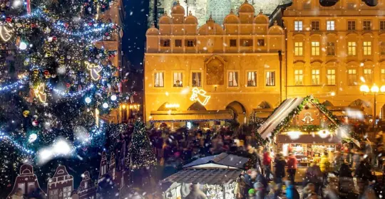 Prague christmas market